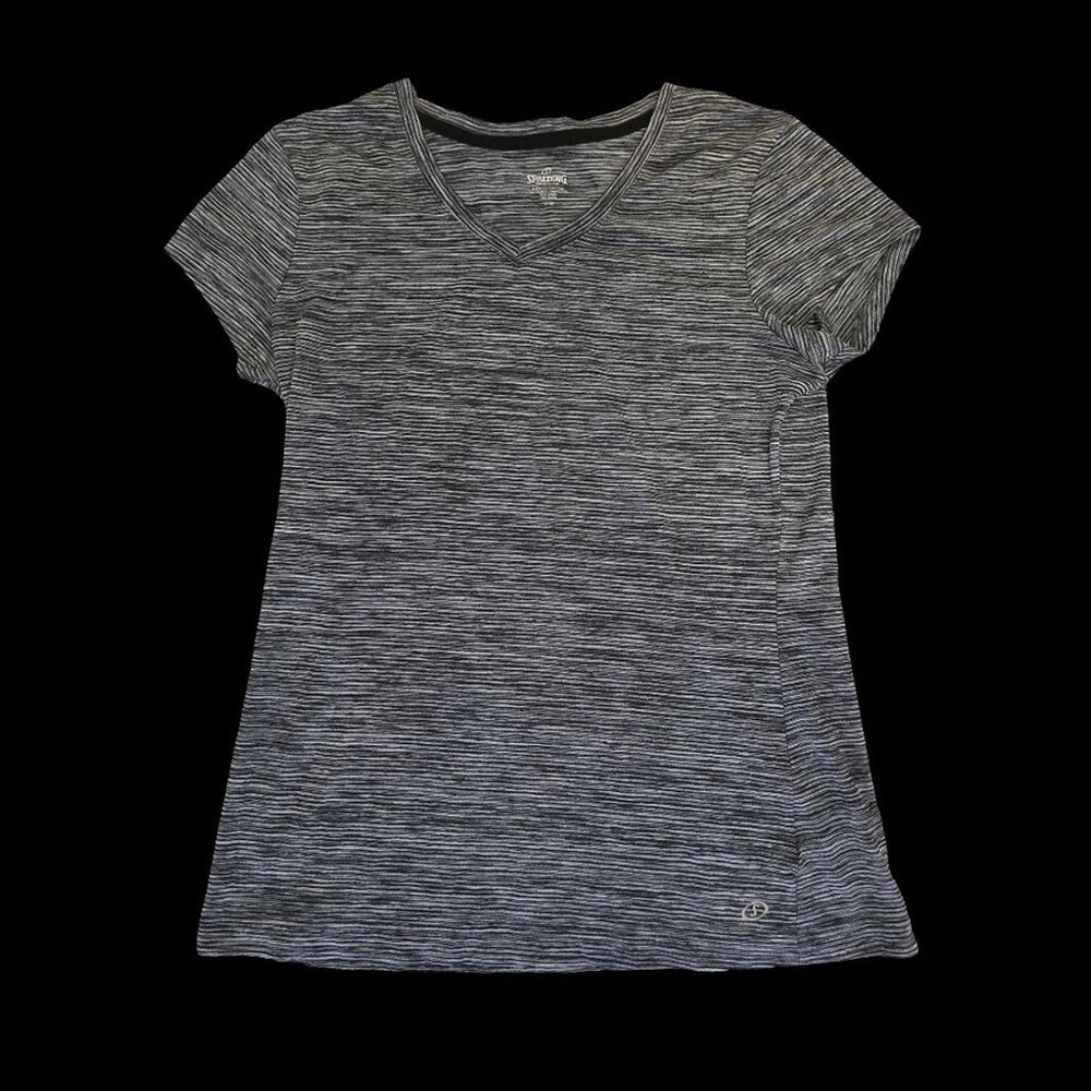 Spalding Women's‎ Medium Speed-Dri Activewear Tee Excellent Condition